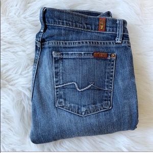 7 For All-mankind Straight Leg Jeans Size 29
